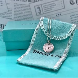 Letter Necklace Tiffany 